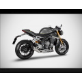 ZARD Single Muffler Racing Slip-on for Triumph Speed Triple 1200 RS/RR (2021+) ZARD Single Muffler Racing Slip-on for Triumph Speed Triple 1200 RS/RR (2021+)